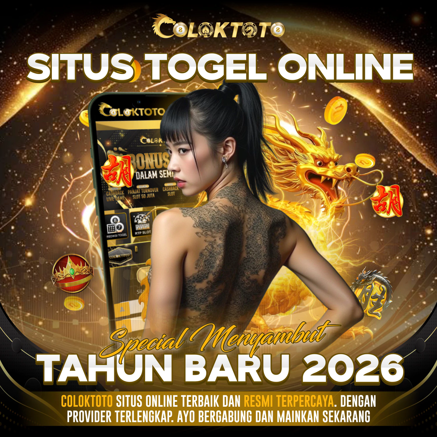 COLOKTOTO: Regis Situs Toto Slot Online Gampang Maxwin & Bandar Togel Online 4D HK WLA Resmi Terbesar image 1